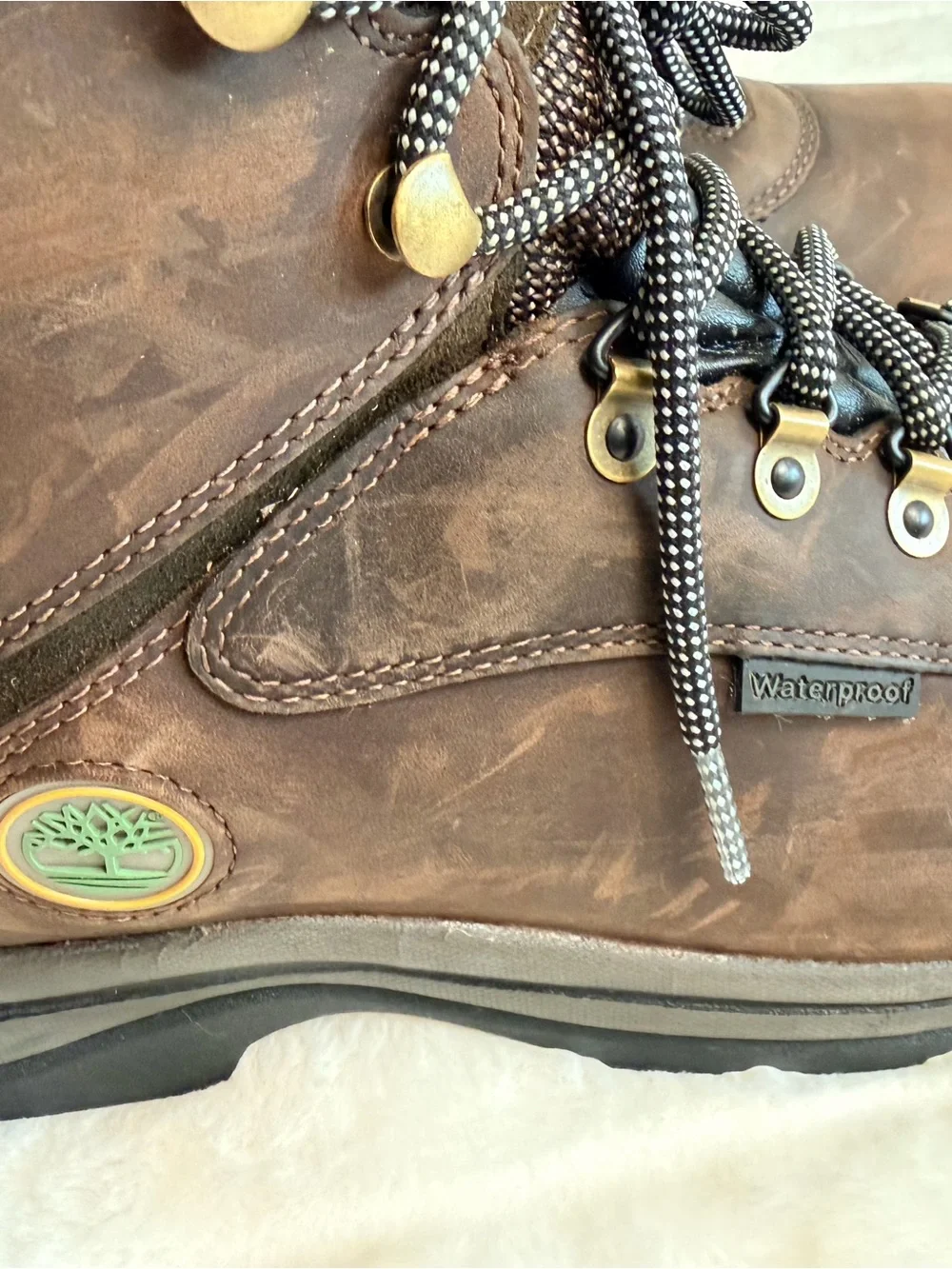 Timberland PRO Waterproof Leather Work Boots Men’s Size 13 | Brown | EUC